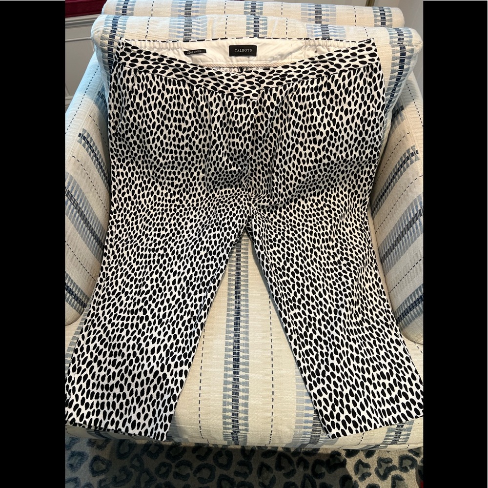 Talbots Slim Crop Pants
